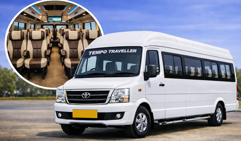 Tempo Traveller in Lucknow